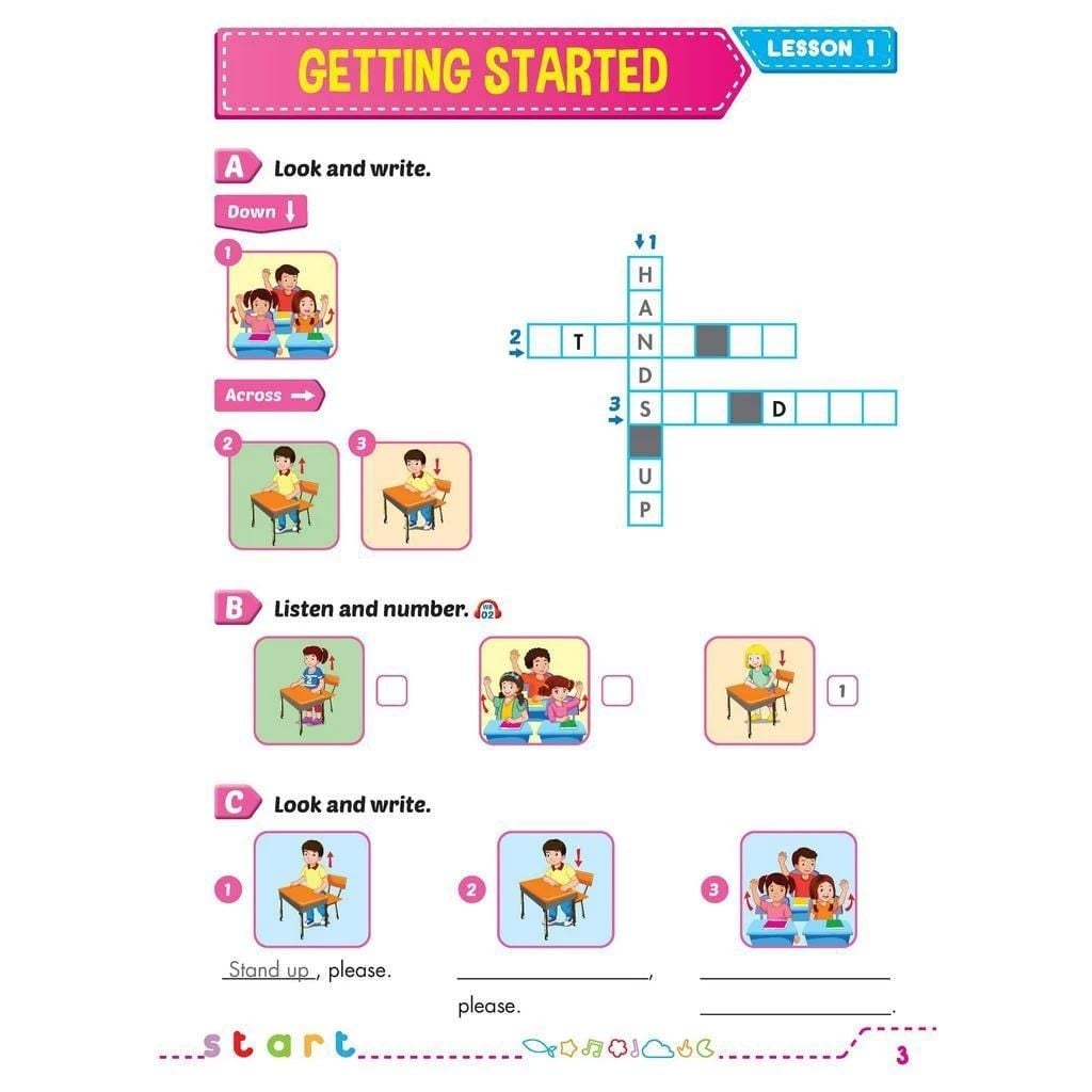 Tiếng Anh 3 - I Learn Smart Start Workbook