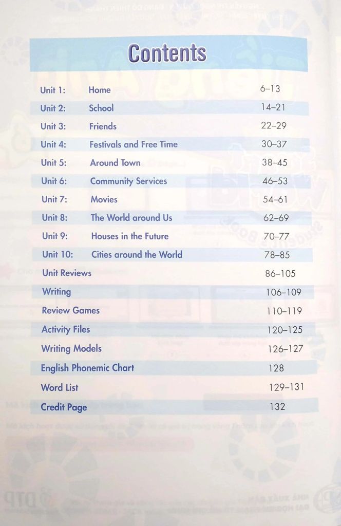 TIẾNG ANH 6 - I LEARN SMART WORLD STUDENT'S BOOK
