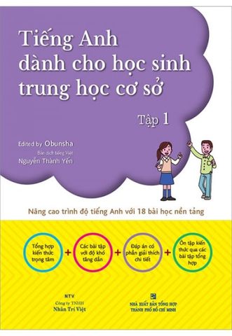 Tiếng Anh Dành Cho Học Sinh Trung Học Cơ Sở - Tập 1