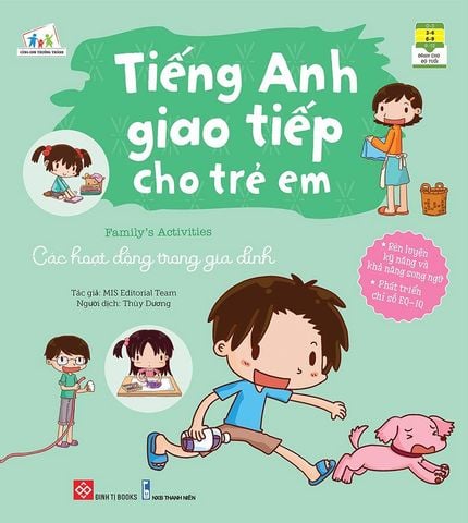 Tiếng Anh Giao Tiếp Cho Trẻ Em - Các Hoạt Động Trong Gia Đình