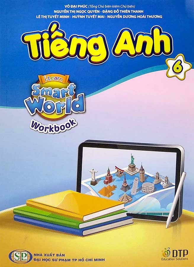 Tiếng Anh Lớp 6 - i-Learn Smart World - Workbook