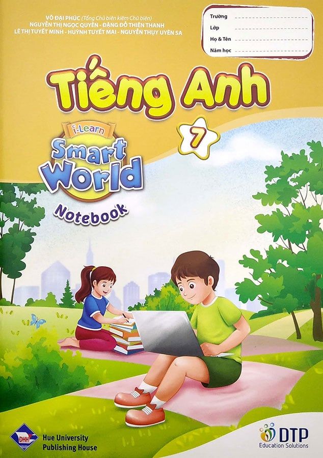 Tiếng Anh Lớp 7 - i-Learn Smart World - Notebook