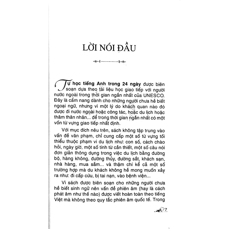 Tiếng Anh Trong 24 Ngày