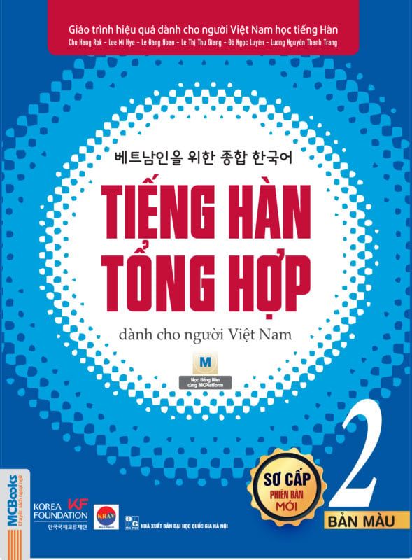 Tiếng Hàn Tổng Hợp Dành Cho Người Việt Nam - Sơ Cấp 2 (Bản màu)