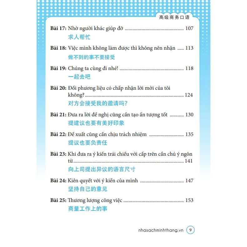 Tiếng Trung Thương Mại Dành Cho Nhân Viên Công Ty