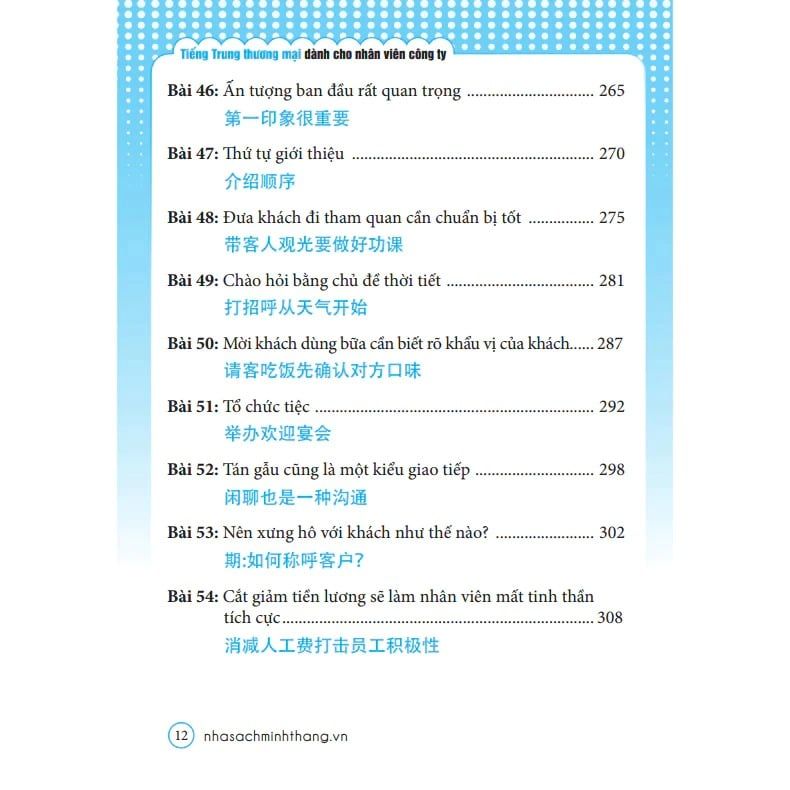 Tiếng Trung Thương Mại Dành Cho Nhân Viên Công Ty