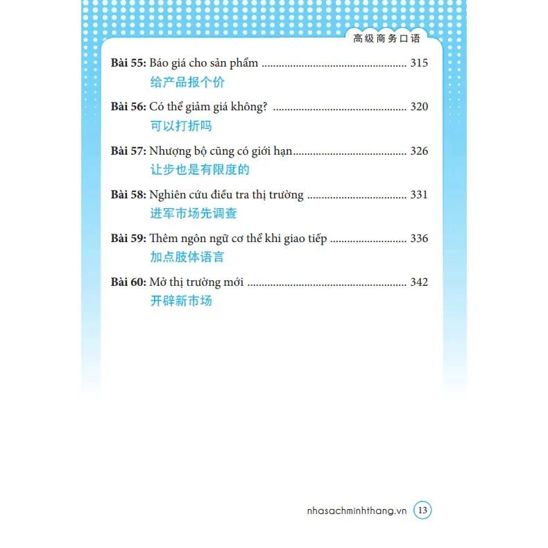 Tiếng Trung Thương Mại Dành Cho Nhân Viên Công Ty