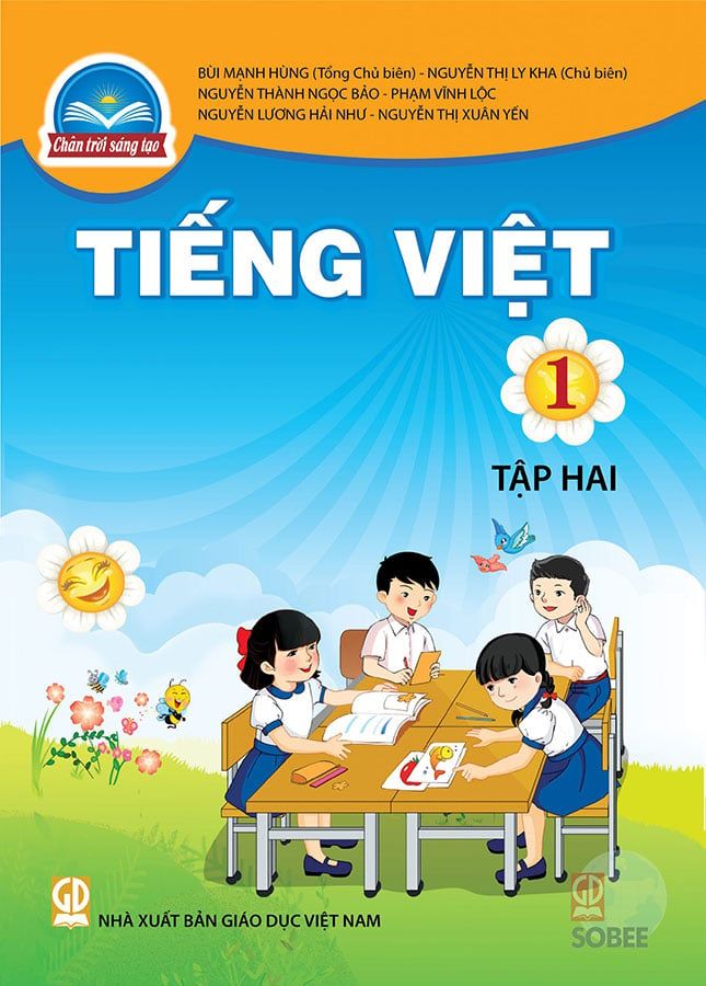 Sách Giáo Khoa Tiếng Việt Lớp 1 Tập 2 - Bộ Chân Trời Sáng Tạo