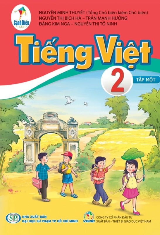 Sách Giáo Khoa Tiếng Việt Lớp 2 Tập 1 - Bộ Cánh Diều