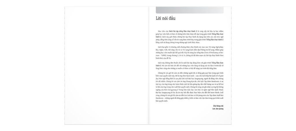TIẾNG HÀN THỰC HÀNH - BÀI TẬP T2