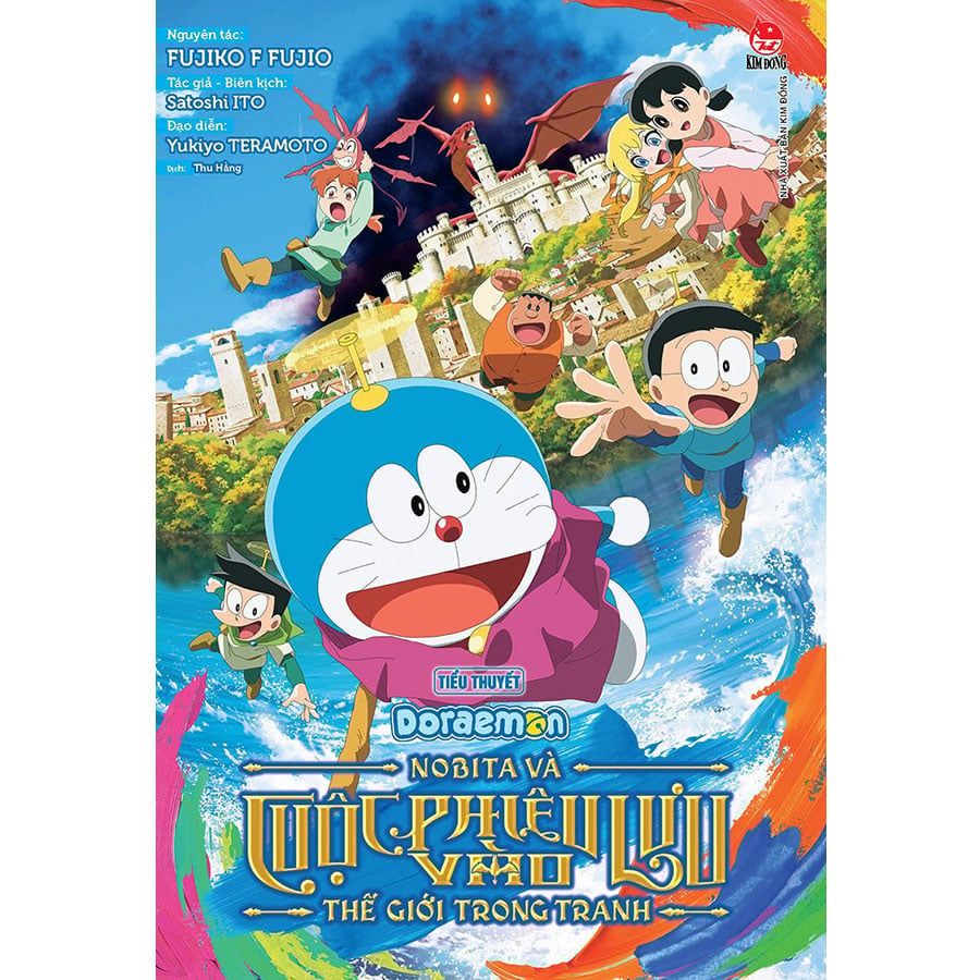Tiểu Thuyết Doraemon - Nobita Và Cuộc Phiêu Lưu Vào Thế Giới Trong Tranh