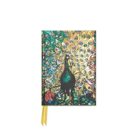 Sổ Tay Mini - Tiffany: Displaying Peacock