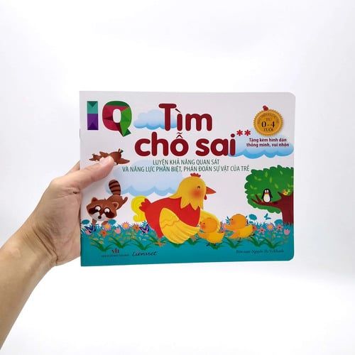 TÌM CHỖ SAI - LUYỆN KHẢ NĂNG QUAN SÁT VÀ NĂNG LỰC PHÂN BIỆT,…T2