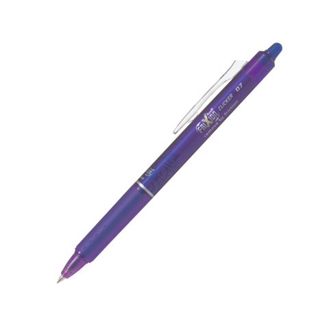 Bút Xóa Được Frixion Ball Clicker Mực Tím BLRT-FR7-V-ME
