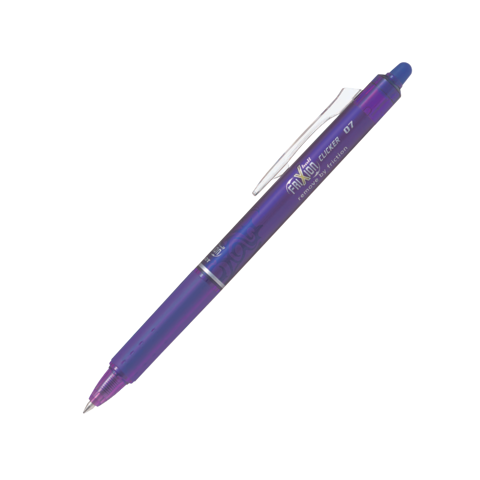 Bút Xóa Được Frixion Ball Clicker Mực Tím BLRT-FR7-V-ME