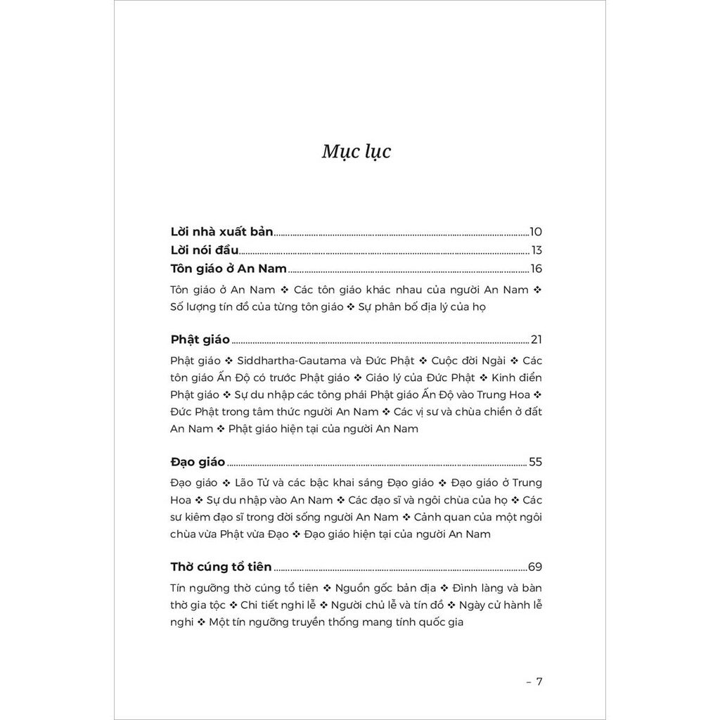Tín Ngưỡng Và Tôn Giáo An Nam