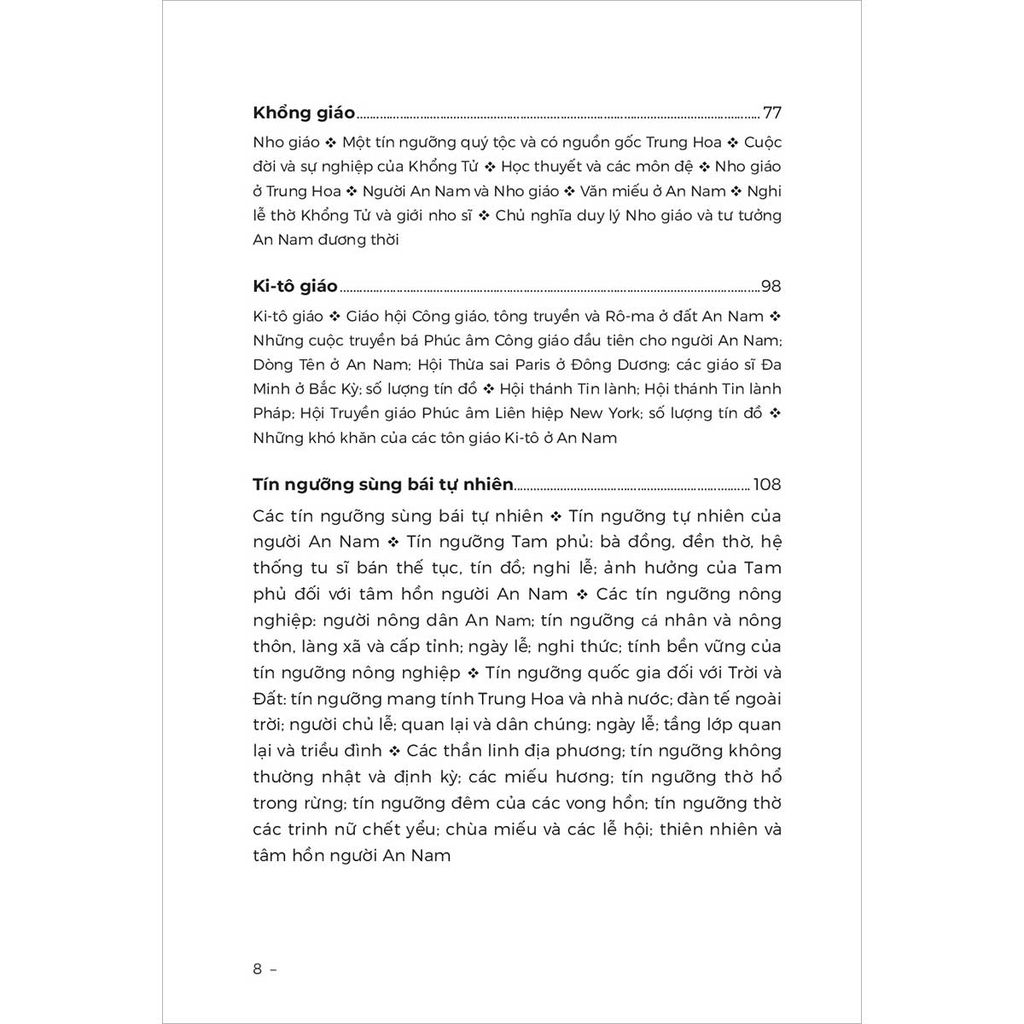 Tín Ngưỡng Và Tôn Giáo An Nam