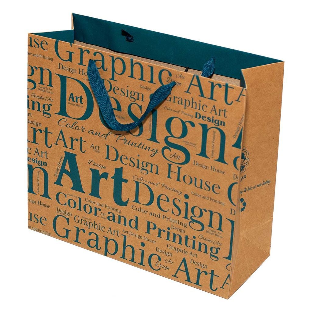 TK04 - Túi Kraft Ngang Lớn (30x27x12cm)