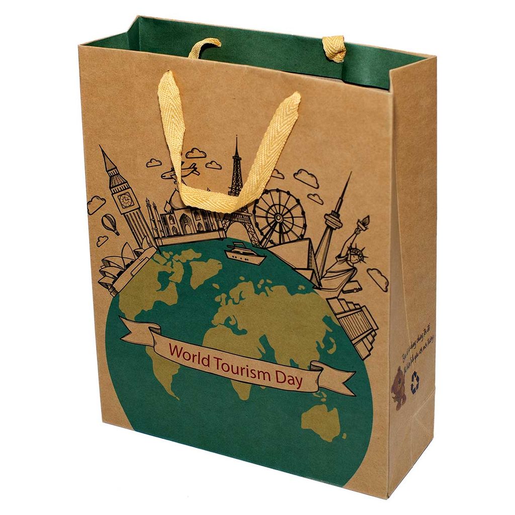 TK15 - Túi Kraft Đứng Lớn (32x26x10cm)