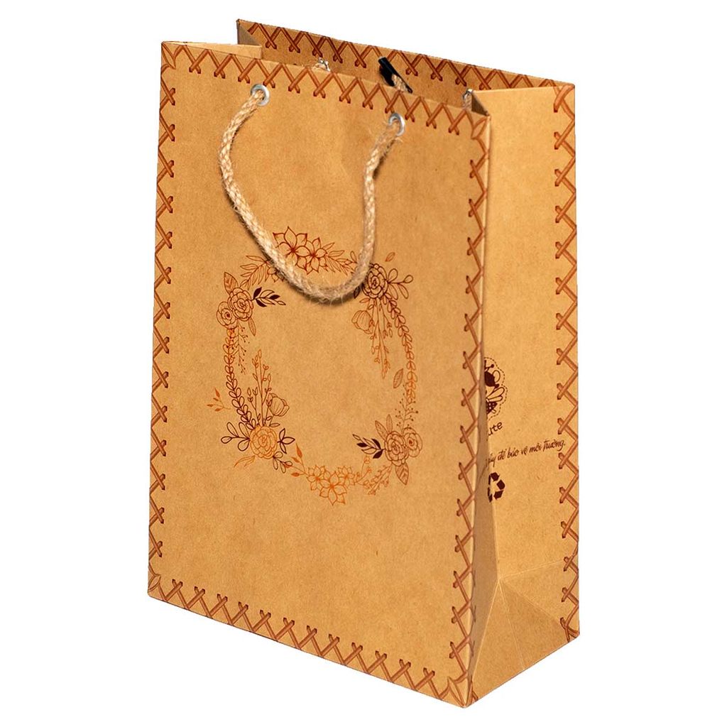 TK22 - Túi Kraft Quay Bố Số 2 (27x19x9cm)
