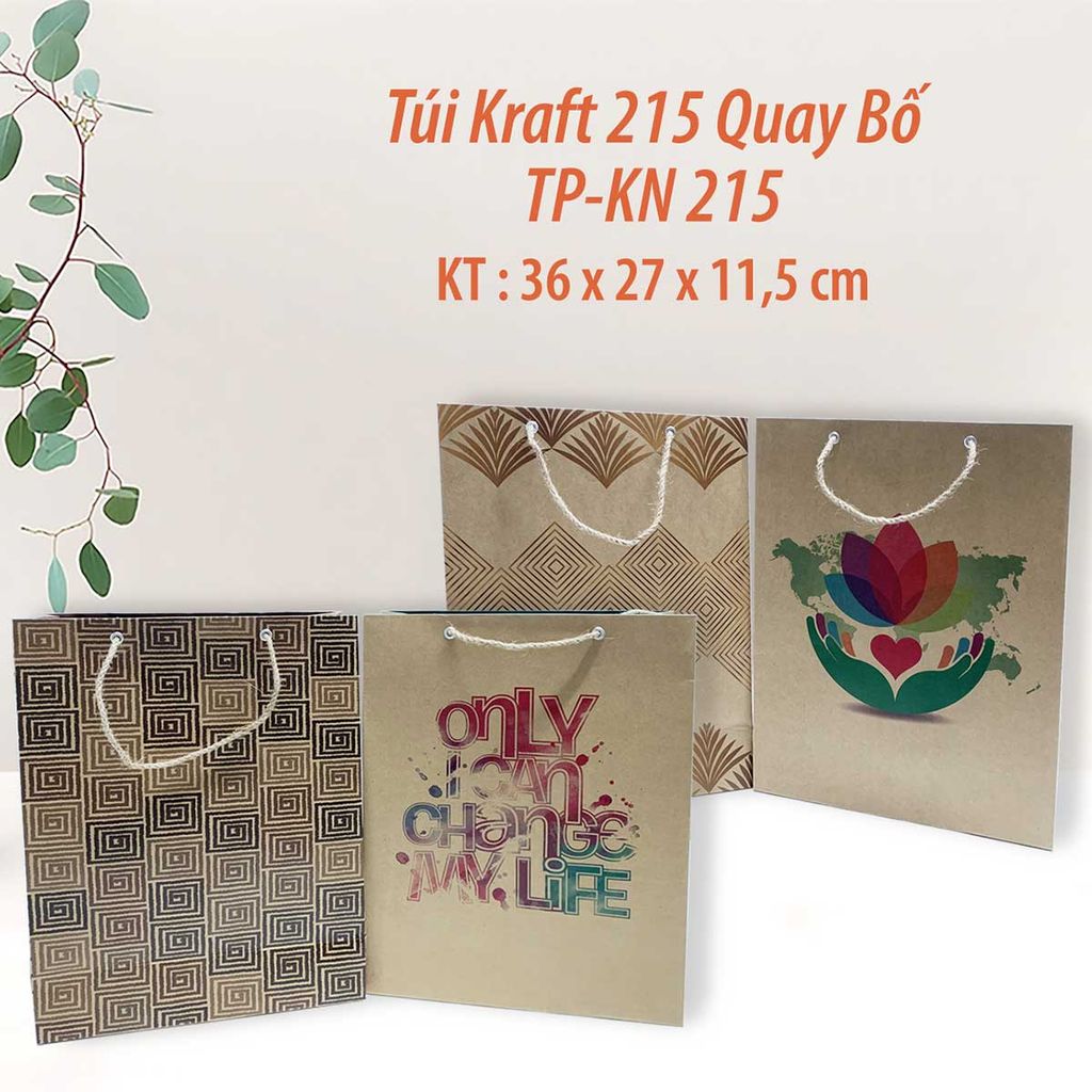 TK24 - Túi Kraft Quay Bố Số 4 (36x27x11.5cm)
