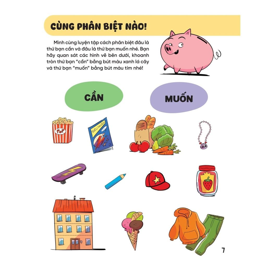 Tớ Học Và Thực Hành - Tiết Kiệm Tiền Tiêu Vặt - Tặng Kèm Hơn 200 Sticker Giúp Bài Học Dễ Hiểu