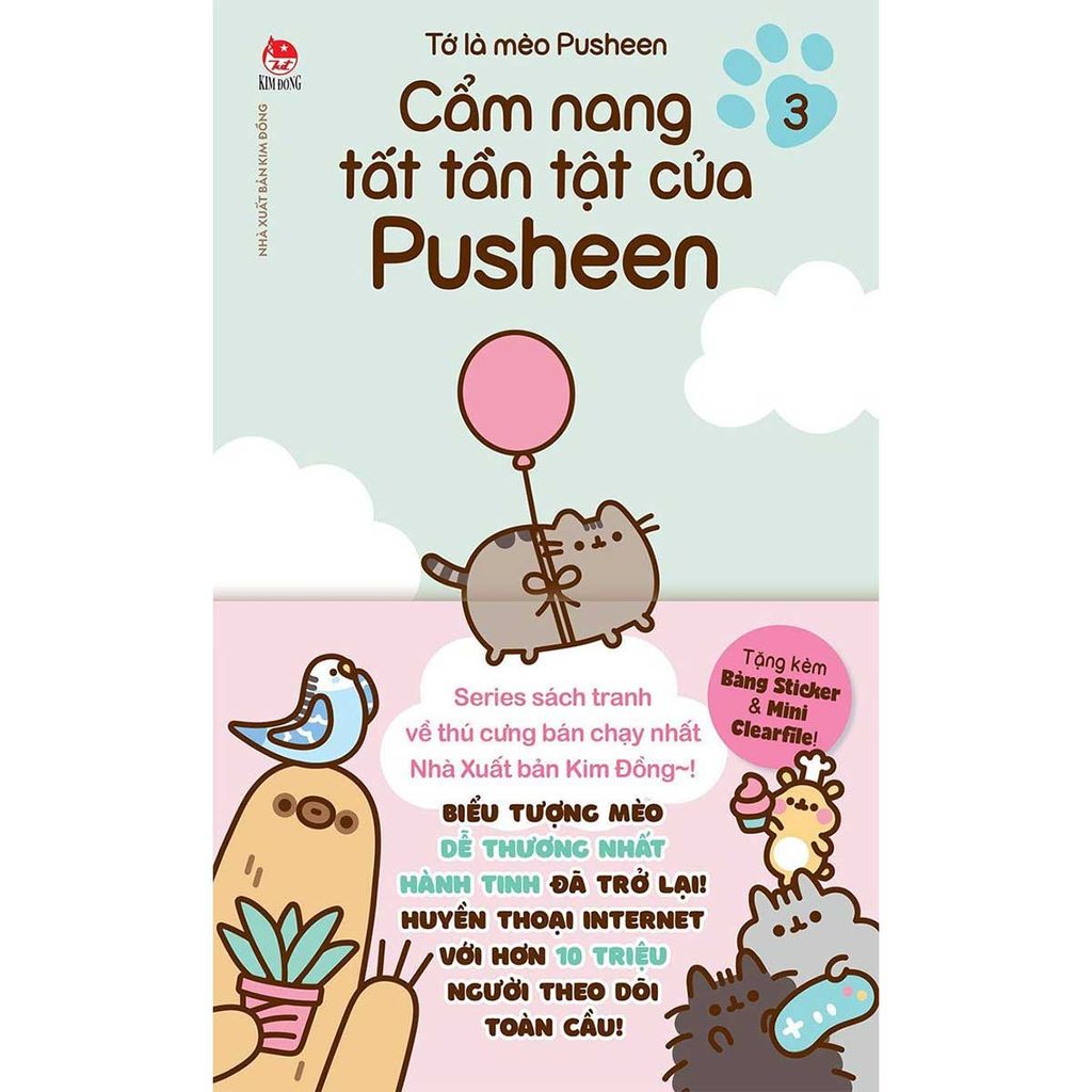 Tớ Là Mèo Pusheen - Tập 3: Cẩm Nang Tất Tần Tật Của Pusheen