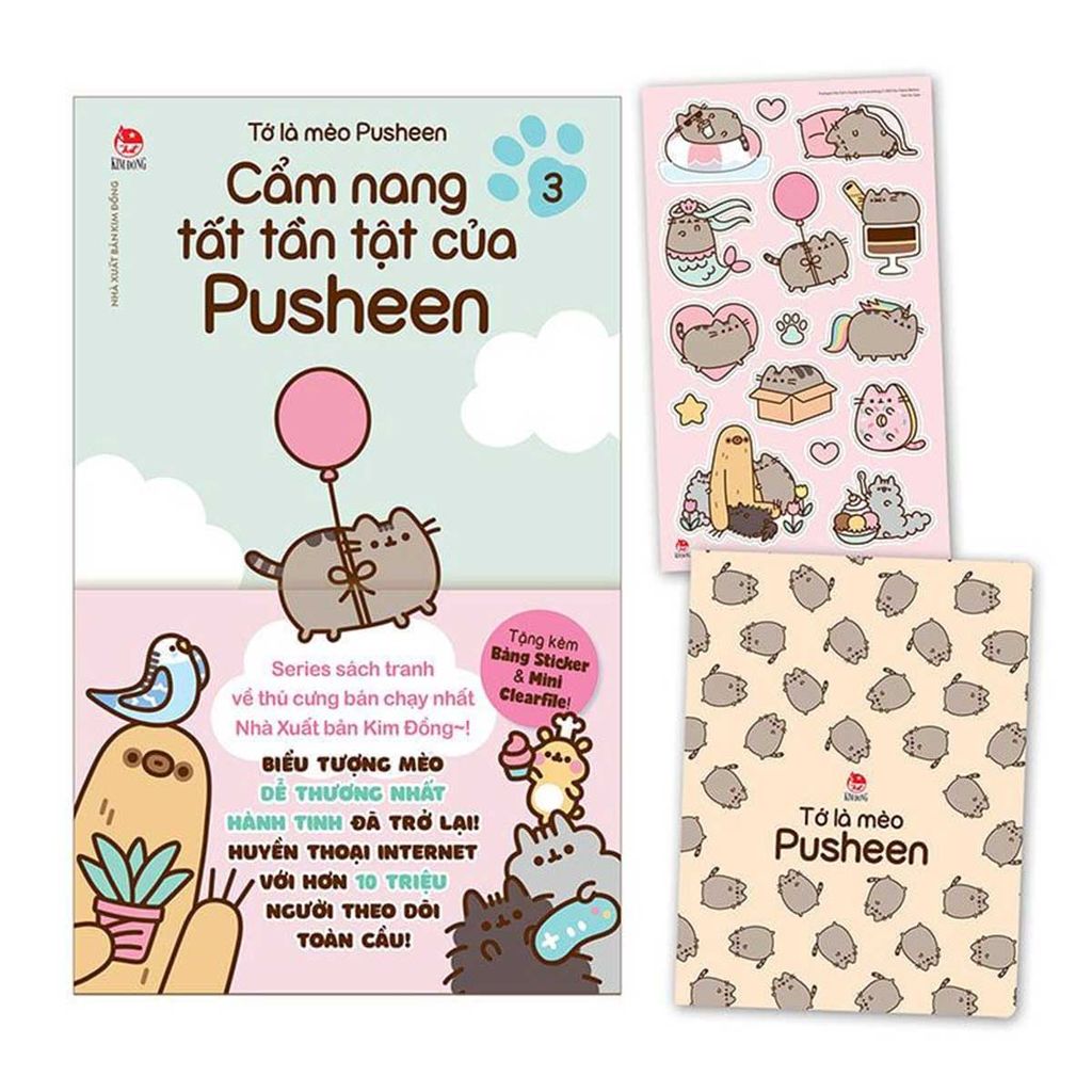 Tớ Là Mèo Pusheen - Tập 3: Cẩm Nang Tất Tần Tật Của Pusheen