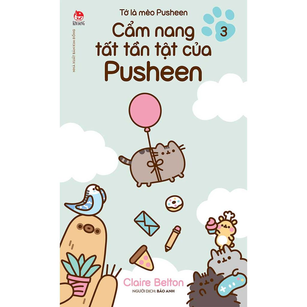 Tớ Là Mèo Pusheen - Tập 3: Cẩm Nang Tất Tần Tật Của Pusheen
