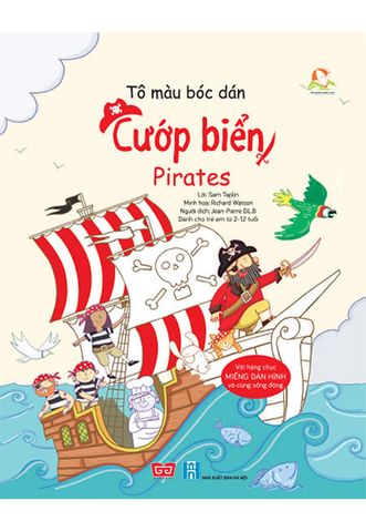 Tô Màu Bóc Dán - Cướp Biển
