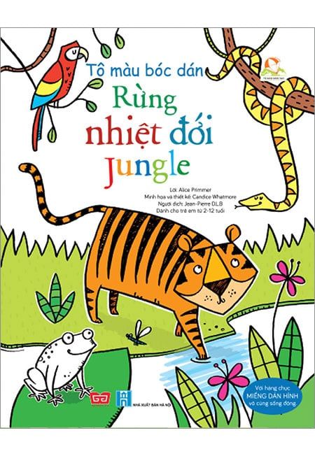 Tô Màu Bóc Dán - Rừng Nhiệt Đới