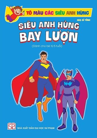 Tô Màu Các Siêu Anh Hùng - Siêu Anh Hùng Bay Lượn