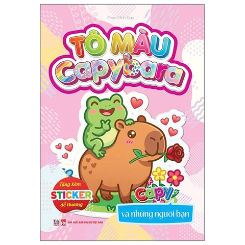 Tô Màu Capybara - Capy Và Những Người Bạn