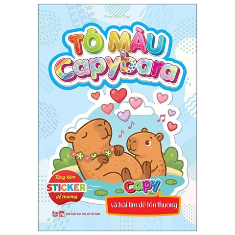Tô Màu Capybara - Capy Và Trái Tim Dễ Tổn Thương