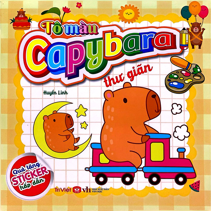 Tô Màu Capybara - Thư Giãn