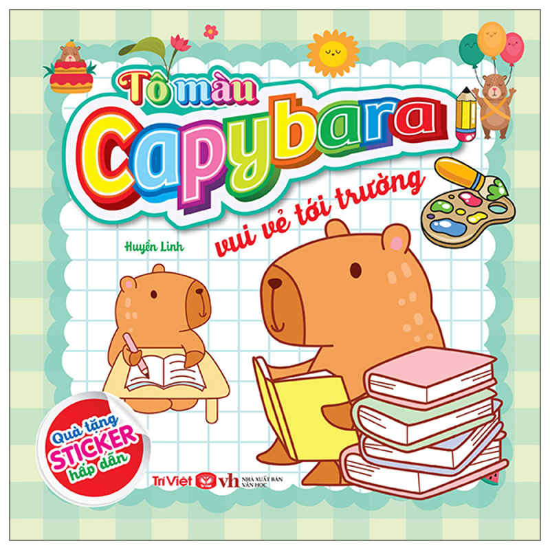 Tô Màu Capybara - Thư Giãn