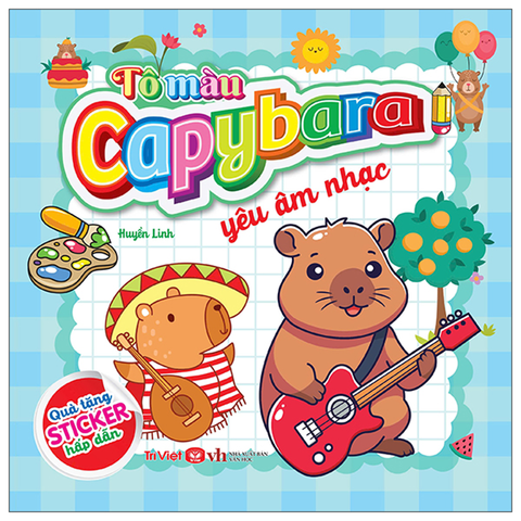 Tô Màu Capybara - Yêu Âm Nhạc
