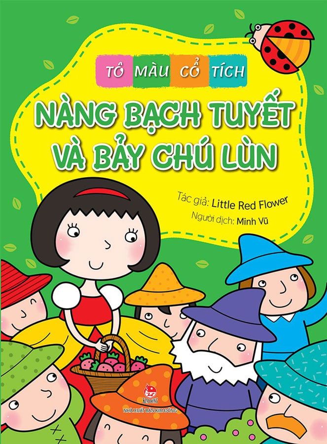 Tô Màu Cổ Tích - Nàng Bạch Tuyết Và Bảy Chú Lùn