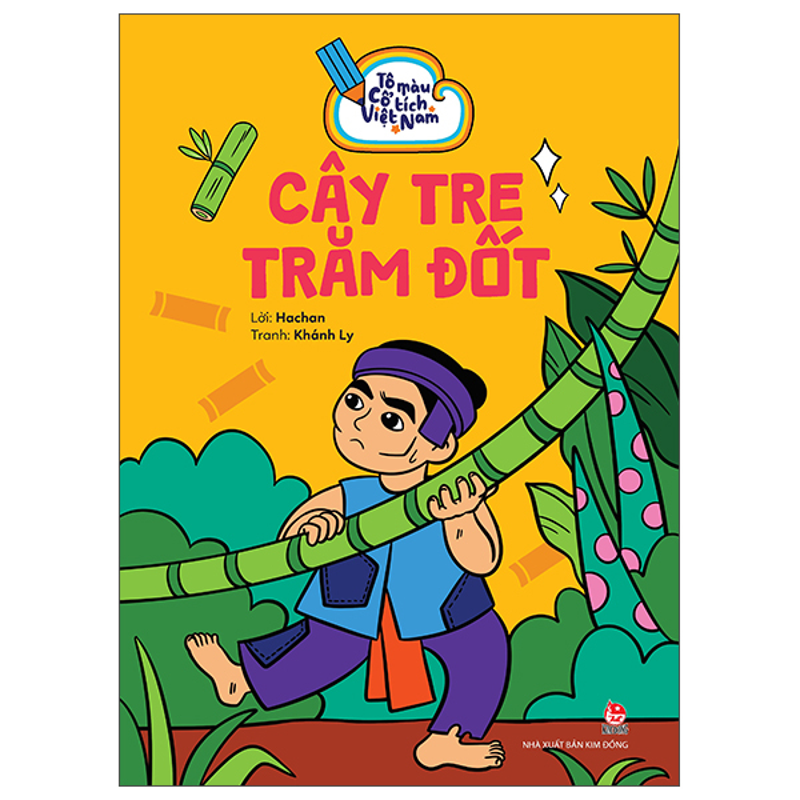 Tô Màu Cổ Tích Việt Nam Cây Tre Trăm Đốt