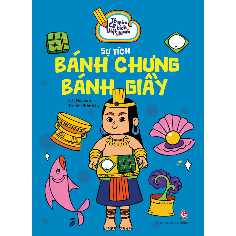 Tô Màu Cổ Tích Việt Nam Sự Tích Bánh Chưng Bánh Giầy