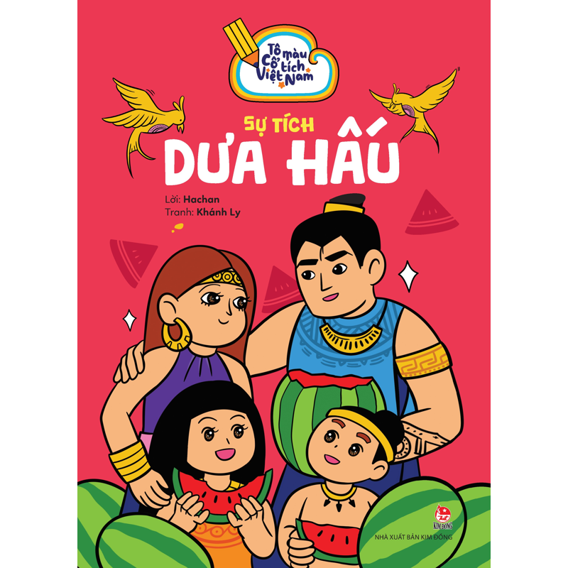 Tô Màu Cổ Tích Việt Nam - Sự Tích Dưa Hấu