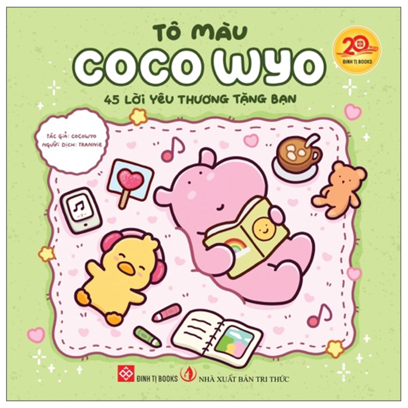 Tô Màu Coco Wyo-45 Lời Yêu Thương Tặng Bạn