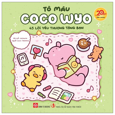 Tô Màu Coco Wyo-45 Lời Yêu Thương Tặng Bạn