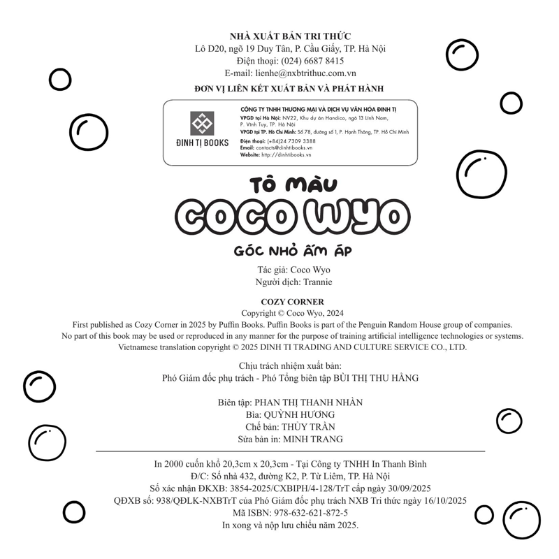 Tô Màu Coco Wyo-Góc Nhỏ Ấm Áp