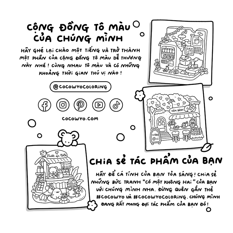 Tô Màu Coco Wyo-Góc Nhỏ Ấm Áp