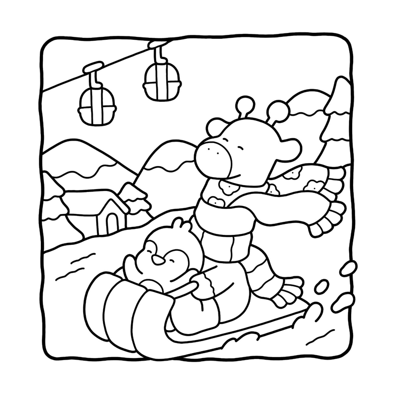 Tô Màu Coco Wyo-Ngày Rong Chơi