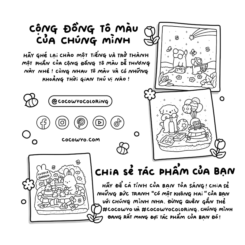 Tô Màu Coco Wyo - Những Niềm Vui Nhỏ Bé