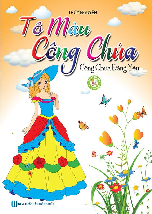 Tô Màu Công Chúa - Công Chúa Đáng Yêu