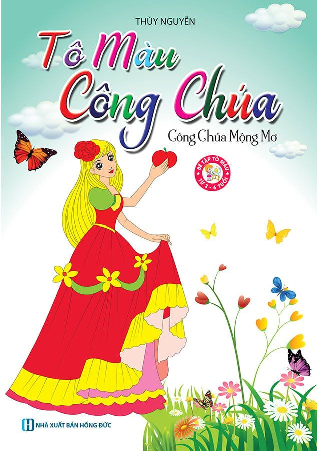 Tô Màu Công Chúa - Công Chúa Mộng Mơ