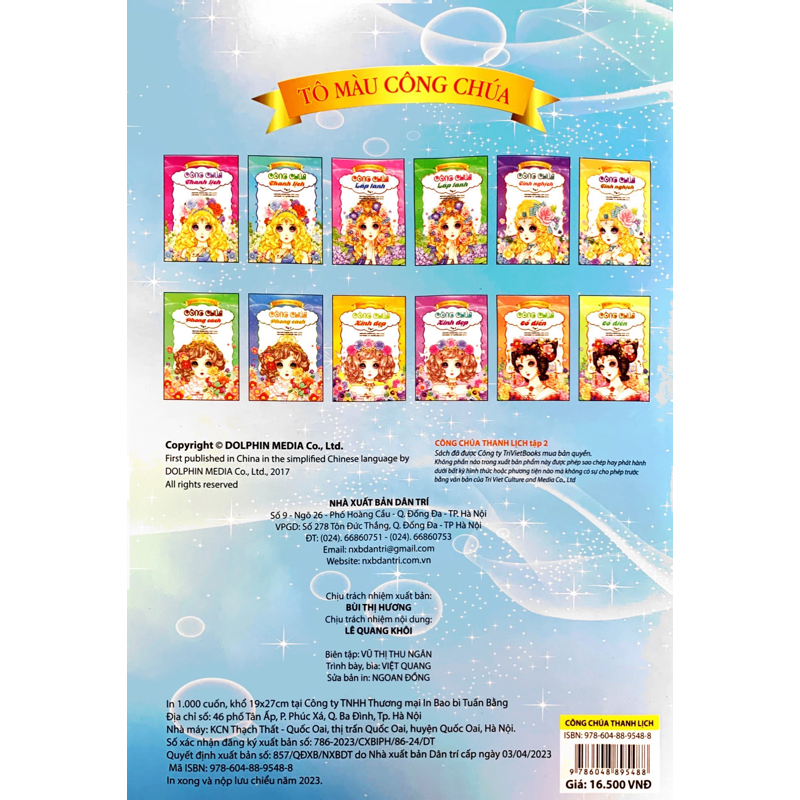Tô Màu Công Chúa - Công Chúa Thanh Lịch T2
